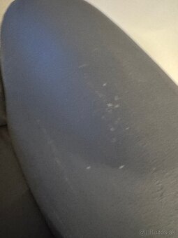 Kreslo koženkove s podnožou - 2