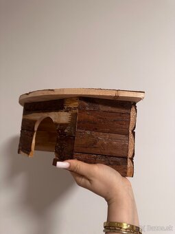 Drevený domček pre morča / králika / plazy - 2