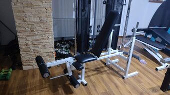 Lavicka na bench polohivatelna + adaptery - 2