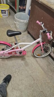 Dievčenský bicykel 16 kolesá - 2