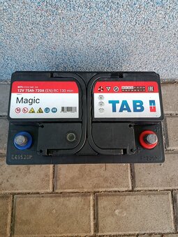 Autobatéra TAB Magic 12V 75Ah 720A - 2