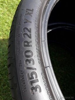 315/30 r22 letné pneumatiky - 2