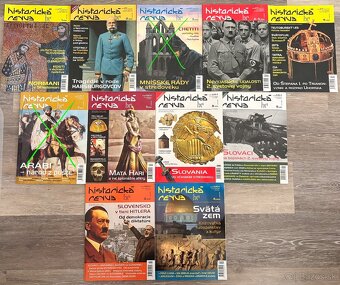 Predám časopisy Historická revue - 2