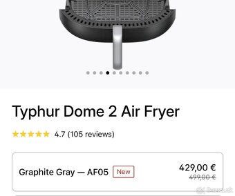 AIRFRYER- Typhur Dome 2 - 2