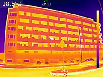 Termovízne meranie + meranie vlhkosti stien - 2