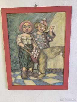 Olejomaľba na platne - 2