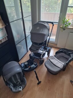 Cybex Priam Platinum 3-kombinácia + základňa do auta - 2