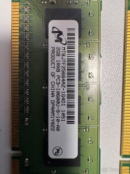 Micron 2GB DDR3 1Rx8 PC3-10600U MT8JTF25664AZ-1G4D1 Desktop - 2
