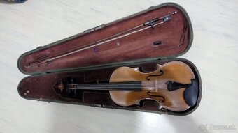 Predam drevene puzdro s huslami - 2