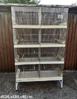 Talinske klietky 120 cm  za  65 eur/ks - 2