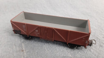 Vláčiky - model otvoreného vozňa H0 - 2