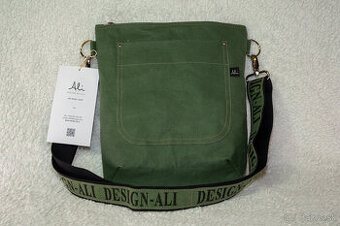 Dámská kabelka Klára – z Kraft Texu (prateľného papiera) - 2