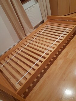 Drevená posteľ 90x200 - 2