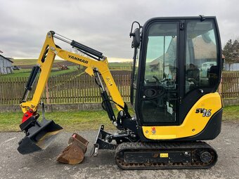 Minibagr Yanmar SV 16 hyd.svahovka/pouze 1tis.mth - 2