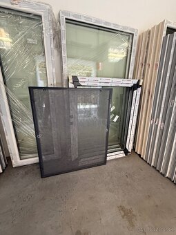 Plastové okná, antracit/biela,nové - 2