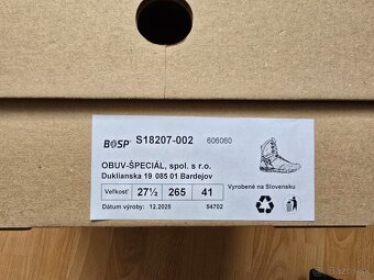 Taktická obuv BOSP vysoká 41 - 2