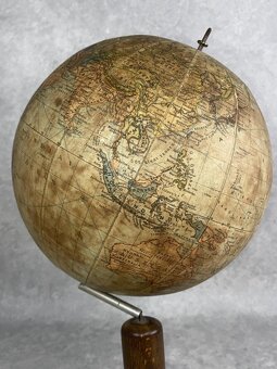 Menší starožitný glóbus 36cm - 2