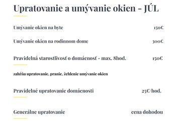Umývanie okien - Bratislava - 2