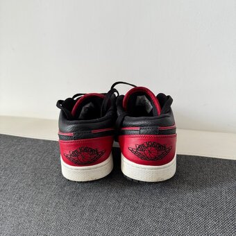 originalne Nike Air Jordan 1 Low “Black Toe” - 2