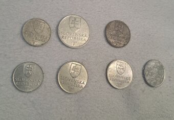 Mince slovenske. Sk, slovenské haliere Al, lot. - 2