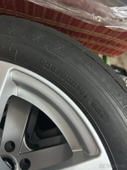 Zimne pneu. Dunlop + disk Dezent TD 16" 4ks. - 2