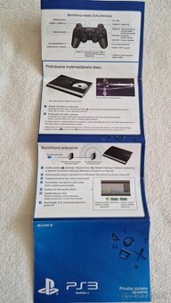 PS3 Super Slim: manuály ku konzole - 2