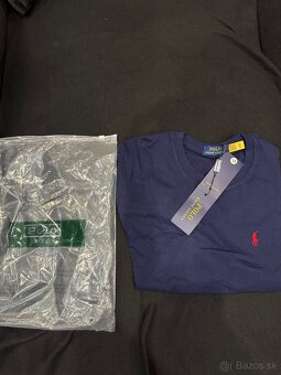 Polo ralph lauren tričko modre - 2