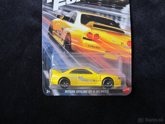 Hot wheels Nissan Skyline GT-R /BCNR33/ Fast and Furious - 2
