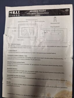 Trezor MAT 623969 - 2