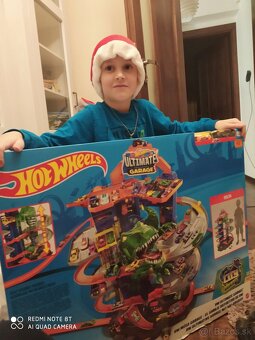 Hot wheels dráha garáž dinosaurus T-rex ultimate - 2