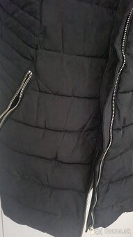 Čierna zimná bunda - 2