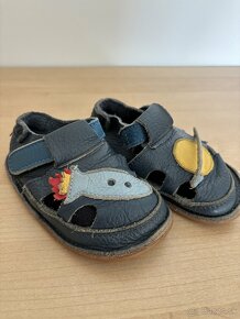Barefoot kožené detské sandálky Tikki- veľkosť 21 - 2