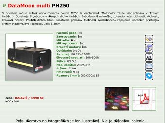 VÝKONNÉ SVETELNÉ EFEKTY “TRIX” len za 90€ / kus - 2