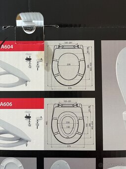 WC doska Softclose Alca A604 - 2
