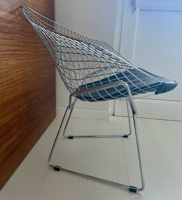 Kreslo - dizajnové Wire Chrome, Harry Bertoia - 2