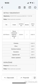 Tehotenské nohavice čierne - 2