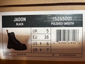 Dr. Martens veľ. 38 - 2