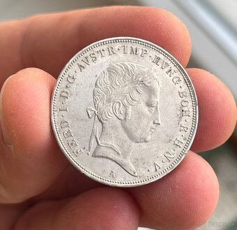 1/2 Toliar 1847 B - Ferdinand - 2
