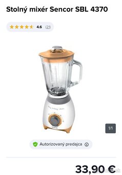 Mixer a odšťavovač - 2