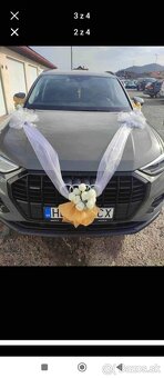 Šerpa na svadobné auto - 2