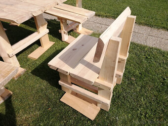 Záhradný nábytok z masivu - 2