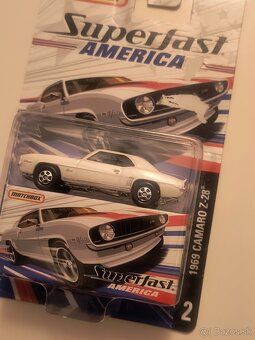Matchbox Superfast America - 1969 Chevy Camaro Z-28 - 2