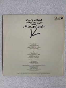 Milan Lasica & Jaroslav Filip - Sťahovaví vtáci 1. vydanie - 2