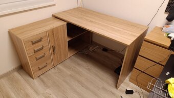 Rohový písací stôl - 2