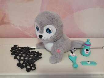 Interaktívny plyšový baby tuleň - 2