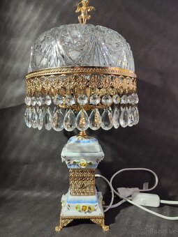 Kryštálová stolná lampa za 159,-eur - 2