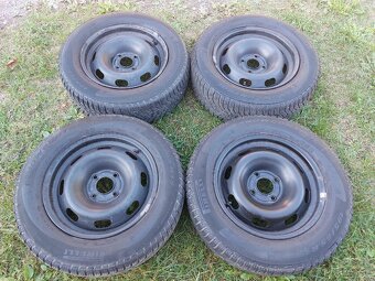 Zimné pneu Pirelli 195/65 R15 + disky - 2