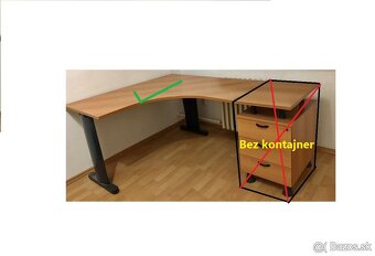Kancelárske stoly – bez kontajnera - 2