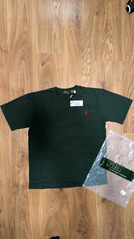 Pollo Ralph Lauren Tmavozelené Tričko - 2