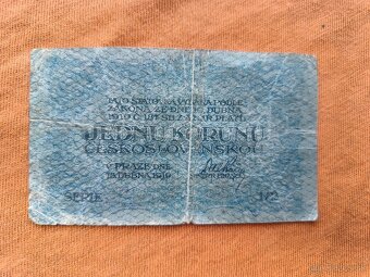 Bankovky ČSR - 10 - 2